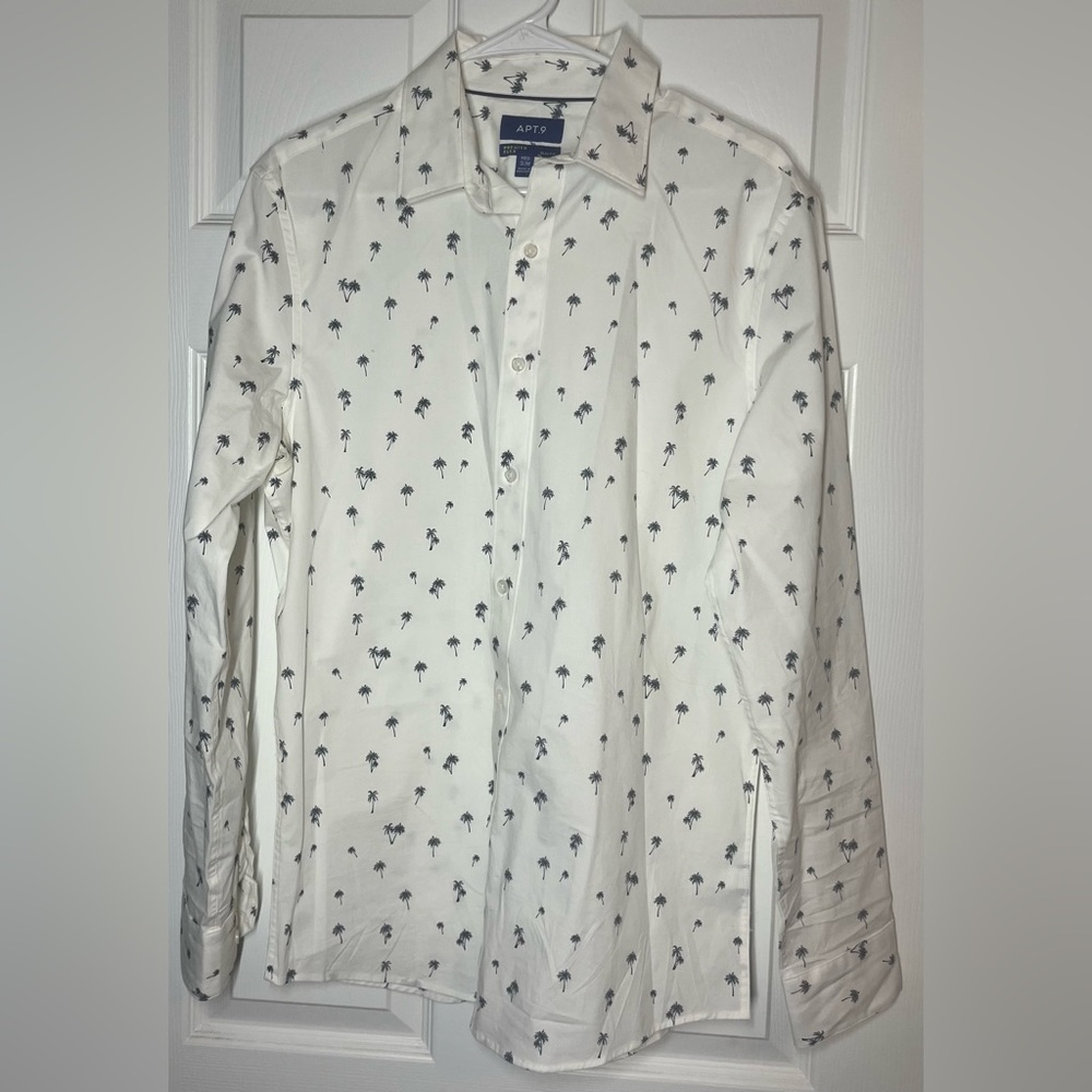 Button Down/Palm Trees/Worn Once